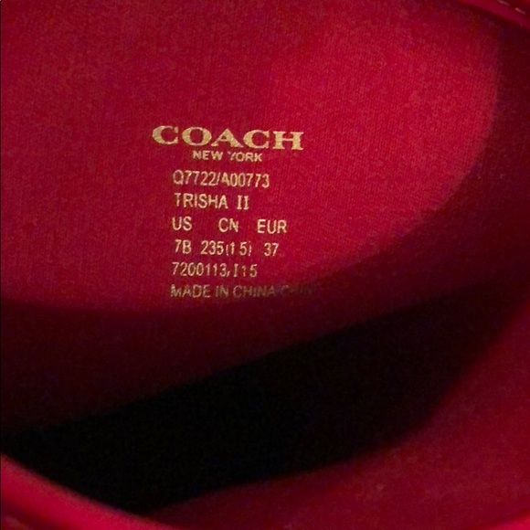 Coach Rain Boot - Picture 3 of 4